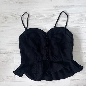 Black forever 21 summer top in a size Small